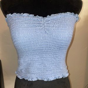 UO Light Blue Tube Top